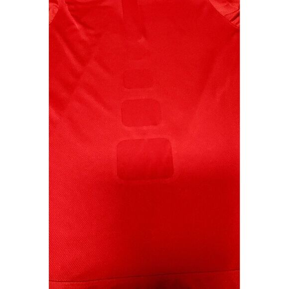 Nike ELITE DriFit Hoodie MED Red/Black Swoosh Light Activewear Perforated/Solid - Picture 5 of 14